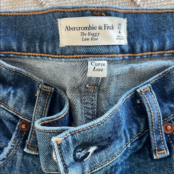 Abercrombie & Fitch Blue Flare Jeans - Picture 1 of 4